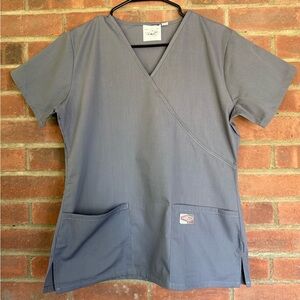 Gray scrubs set size small